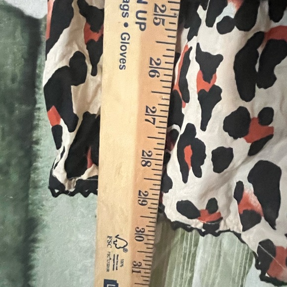 Urban Outfitters Leopard Tiered Tank Top🌵Small - Picture 3 of 7